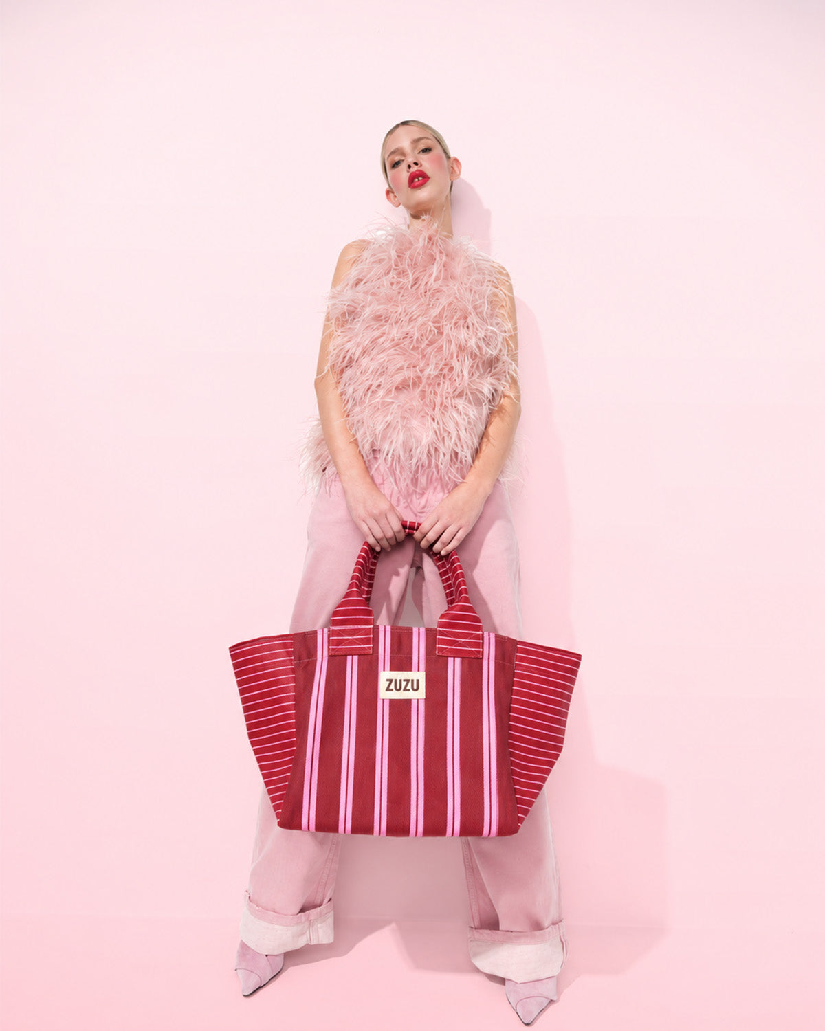 Beach Bag - Berry